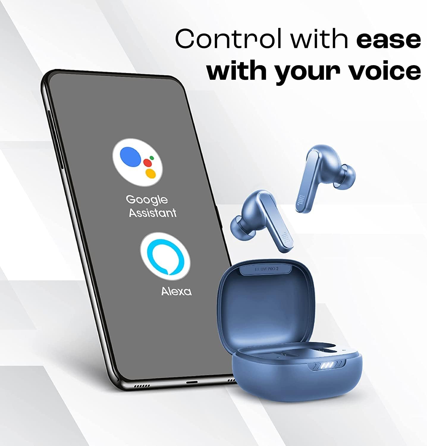 JBL Live Pro 2 True Wireless Noise Cancelling Earbuds | Blue JBL Live Pro 2 True Wireless Noise Cancelling Earbuds | Blue